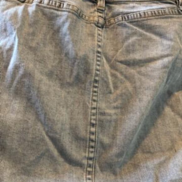 Rock and Roll size 28 denim  button up skirt - Picture 4 of 5